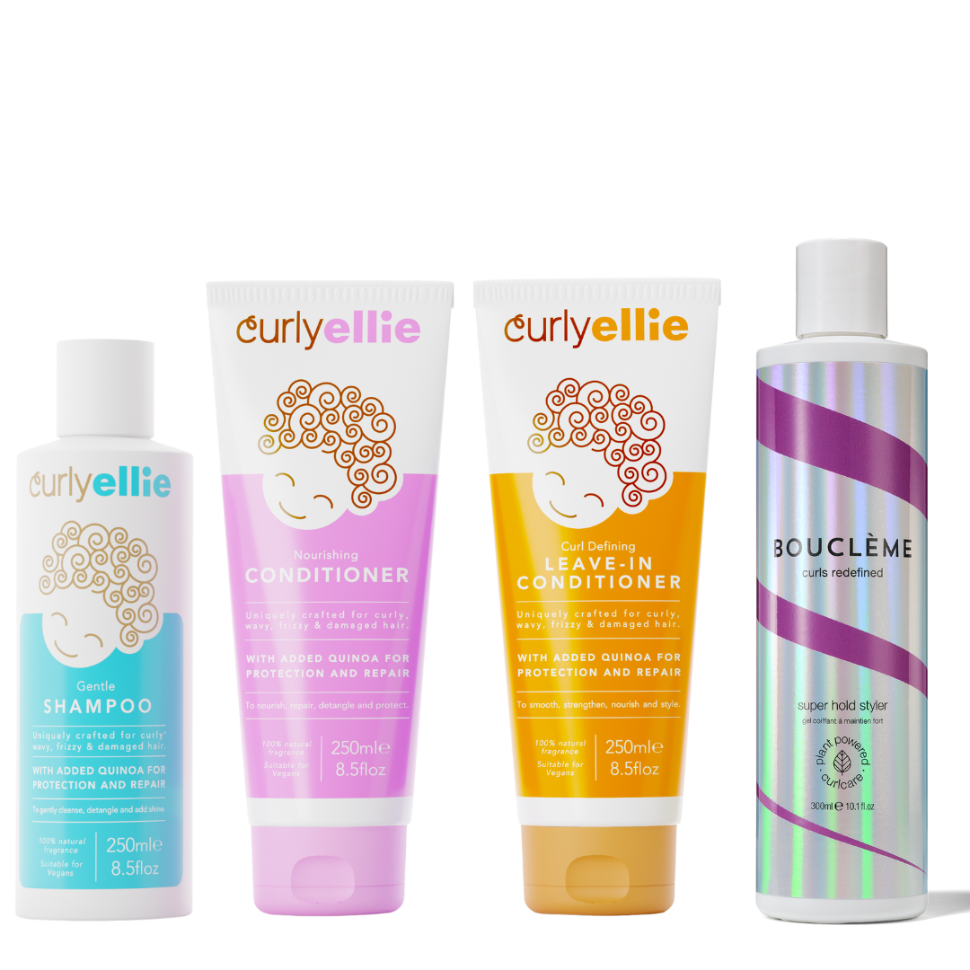Curly Healthy Hair: Wash & Style Kit